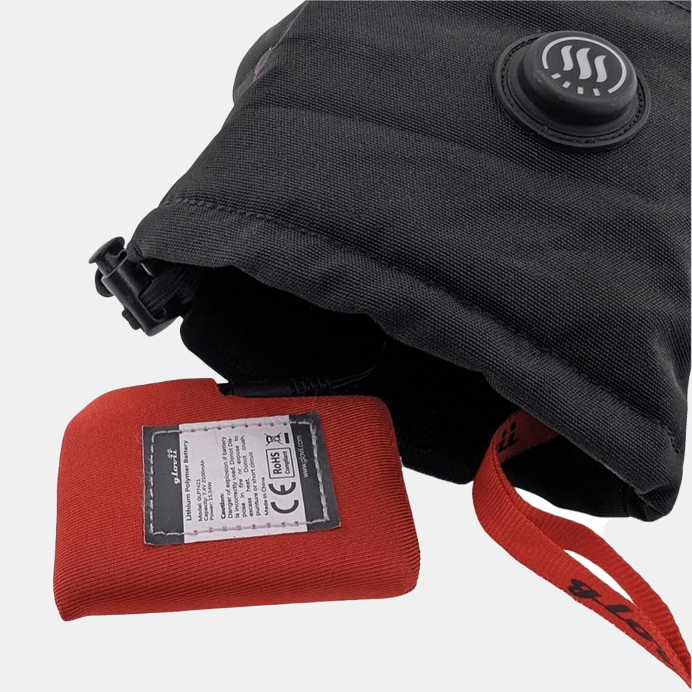 Glovii - 2-i-1 Värmehandskar med Avtagbart Isolerande Överdrag, Värmehandskar, från Glovii, hos Heat North