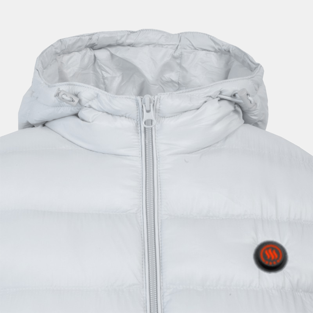 Glovii - Värmejacka Dam Ljusgrå, Värmejackor, från Glovii, hos Heat North