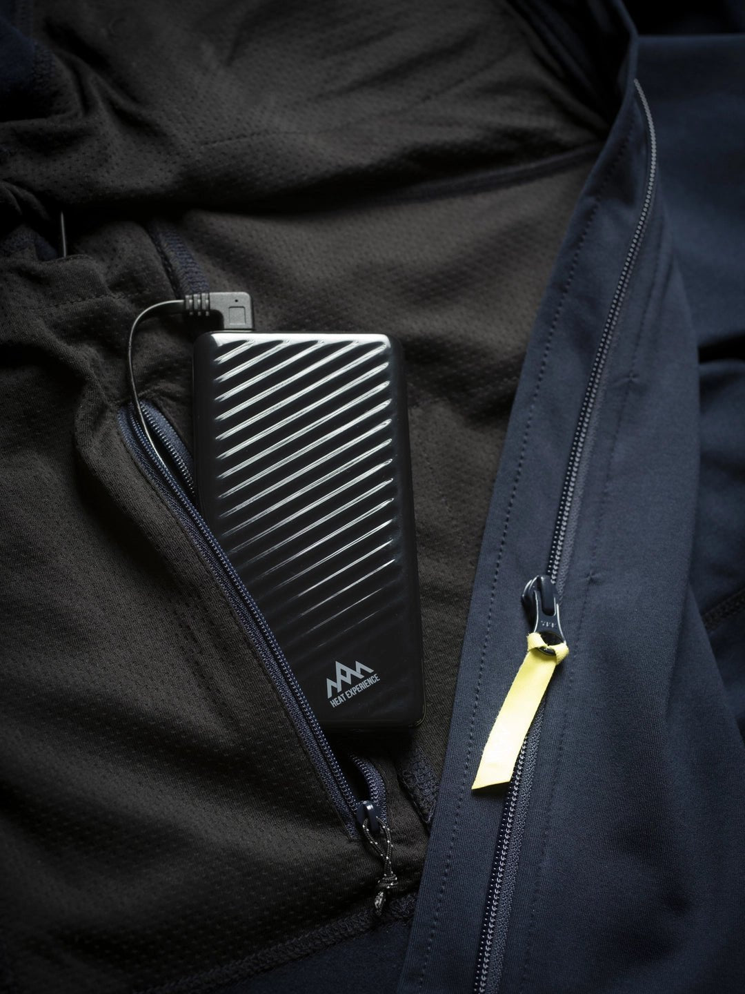 HeatX - Heated Anyday Zipfleece Dam Navy/Blå, Värmejackor, från Heat Experience, hos Heat North