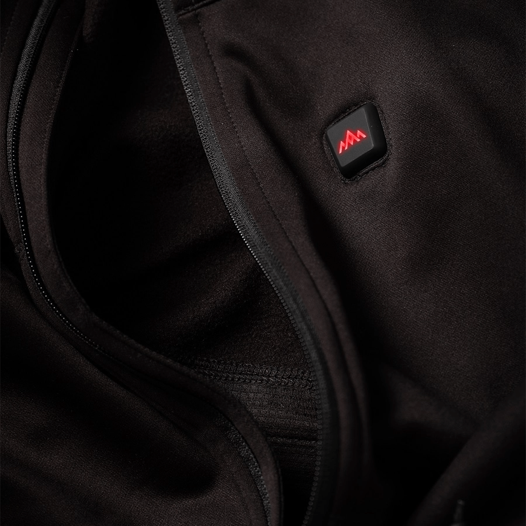 HeatX - Värmefleece Herr Svart, Värmejackor, från Heat Experience, hos Heat North