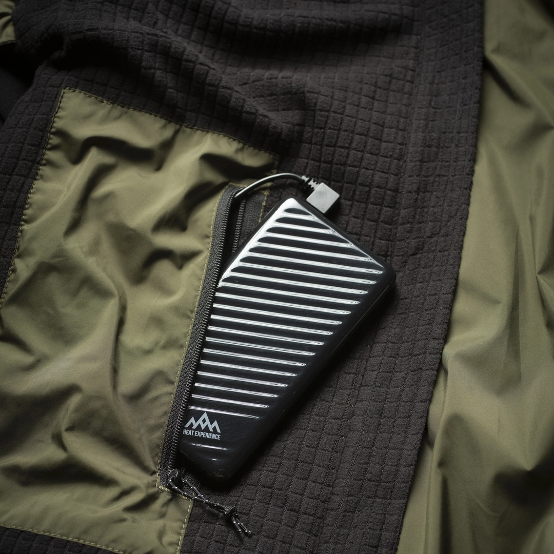 HeatX - Värmeväst Jakt Herr V2 – Olive Green, Värmeväst, från Heat Experience, hos Heat North