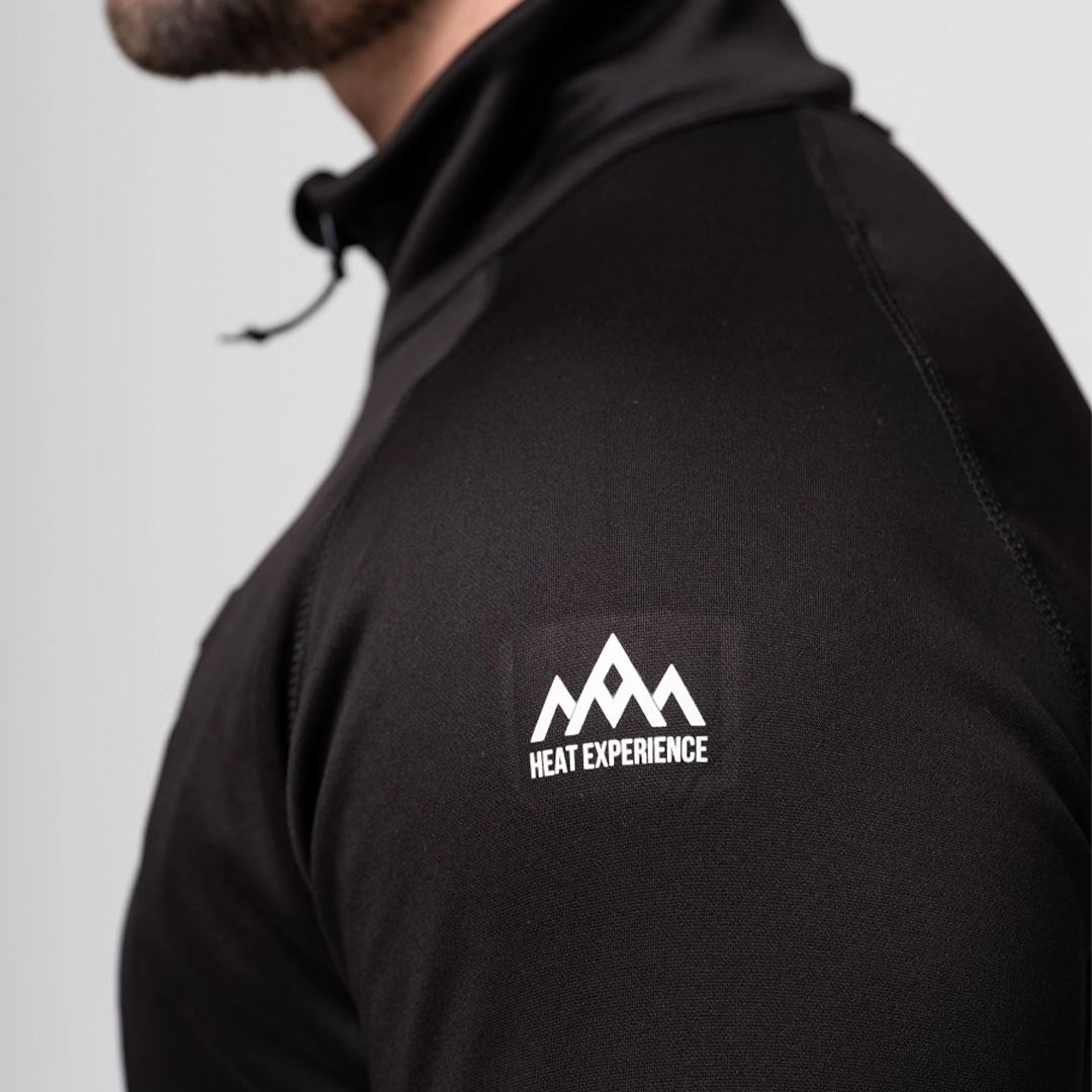 HeatX - Värmefleece Herr Svart, Värmejackor, från Heat Experience, hos Heat North