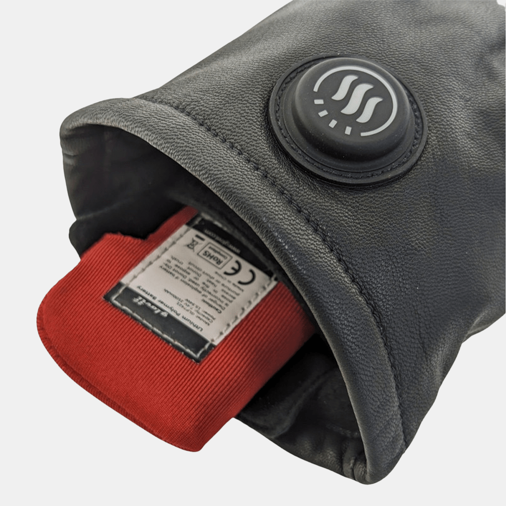 Glovii - Värmehandskar i Läder, Värmehandskar, från Glovii, hos Heat North