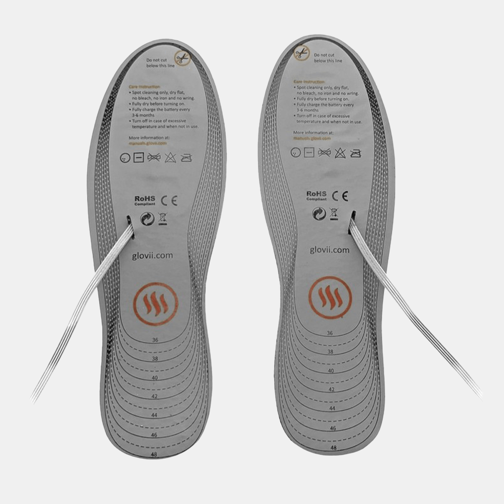 Glovii - Värmesulor för Skidåkning Ultratunna med Appstyrning, Värmesulor, från Glovii, hos Heat North