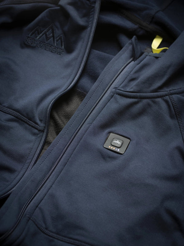 HeatX - Heated Anyday Zipfleece Dam Navy/Blå